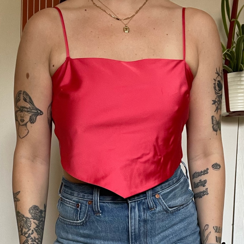Aritzia scarf top